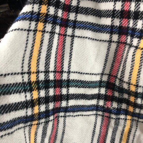 Heritage Plaid Scarf by Berkshire Handkerchief Co. – Classic Cream Check - Picture 8 of 9